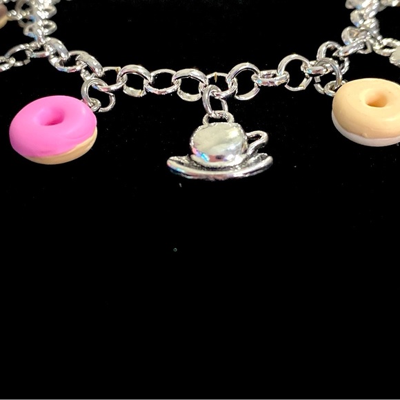 Coffee And Donuts Charm Bracelet - Picture 3 of 11